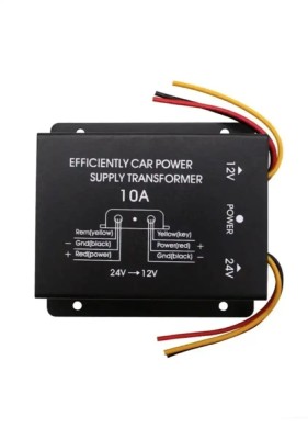 Convertor auto IN 24V intrare la OUT 12V /10A iesire (557) foto