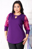 Bluza Eleganta Freia Mov - 52Marimea, Yves