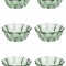 Set boluri, 6 piese, 290 ml, Plastic, Verde