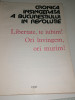 CARTE CRONICA INSANGERATA A BUCURESTIULUI IN REVOLUTIE