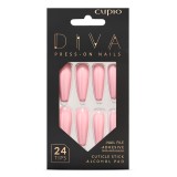 Cumpara ieftin Set unghii false Cupio Diva - Perfect Pink