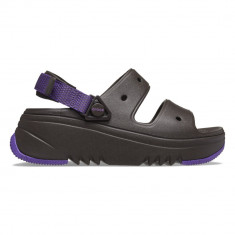 Sandale Crocs Classic Hiker Xscape Sandal Maro - Espresso/Neon Purple foto