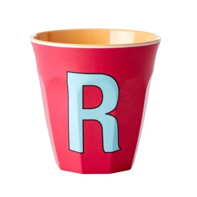 RICE Becher - R, 250 ml, Melamine, Farbe: Roter Kuss foto