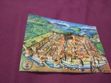 Cumpara ieftin CARTE POSTALA ACUARELA CETATEA BRASOV CIRCULATA