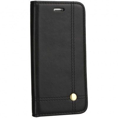 Husa Piele OEM Prestige pentru Samsung Galaxy A21s, Neagra foto