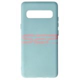 Husa Silicon Glacier Blue Samsung Galaxy S10 5G - Protectie Premium
