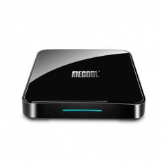 TV Box Mecool KM3 Smart Media Player, 4GB Ram, 64 GB ROM, Android 9.0, Quad Core, Voice Control foto