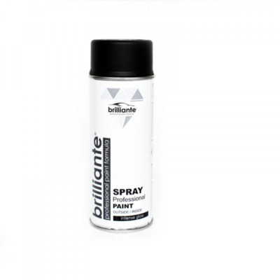 Vopsea Spray Brilliante Negru Mat RAL 9005 400 ml foto