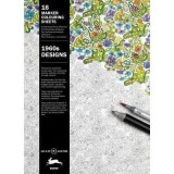 1960s Designs: Marker Colouring Sheets