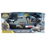 Cumpara ieftin Set nava militara cu 2 figurine soldati, Soldier Force