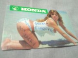 Cumpara ieftin CALENDAR HONDA 1982