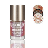 Cumpara ieftin Oja Stampila Unghii LUXORISE, Disco - Ruby Glow #04, LUXORISE Nail Art