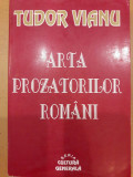 Arta prozatorilor romani, Tudor Vianu
