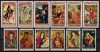 BURUNDI 1971/1977 - Picturi religioase /serii complete, Stampilat