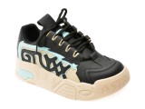 Cumpara ieftin Pantofi sport GRYXX negri, 10201, din piele naturala