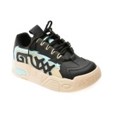 Pantofi sport GRYXX negri, 10201, din piele naturala