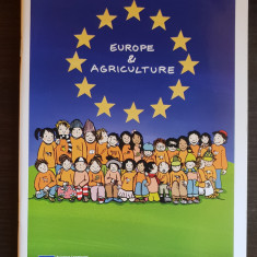 Europe & Agriculture (carte educativă pentru copii cu abțibilduri)