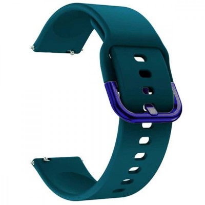 Curea silicon, compatibila Garmin Forerunner 245, telescoape Quick Release, Viridian Green foto