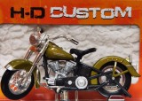 MACHETA 1:18 MOTOCICLETA HARLEY-DAVIDSON 1953 74FL HYDRA GLIDE, 4XL