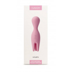 Nymph Pink - Vibrator pentru Clitoris, Sf&acirc;rcuri, Punct G, 15.2 cm