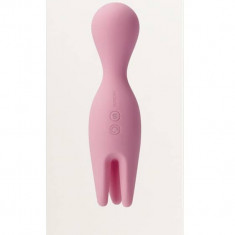 Nymph Pink - Vibrator pentru Clitoris, Sfârcuri, Punct G, 15.2 cm