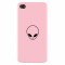 Husa silicon pentru Apple Iphone 4 / 4S, Pink Alien
