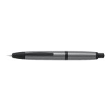 Stilou Capless Pilot varf fin penita aur alb corp gri mat Stilou Pilot Capless gri mat varf fin aur alb