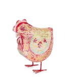 Cumpara ieftin Figurina Gaina metal multicolor 35x21x41h