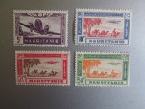 MAURITANIA FRANCEZA SERIE MNH/MH=209, Nestampilat