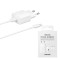 Incarcator Priza Type-C 15W, Fast Charging, Cablu Type-C la Type-C - Samsung (EP-T1510XWEGEU) - White (Blister Packing)