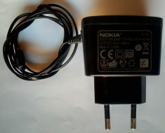 Incarcator retea telefon mobil Nokia, AC-3E, iesire CC 5 V / 350 mA foto