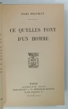 CE QU ' ELLES FONT D ' UN HOMME par JULES PRAVIEUX , 1923