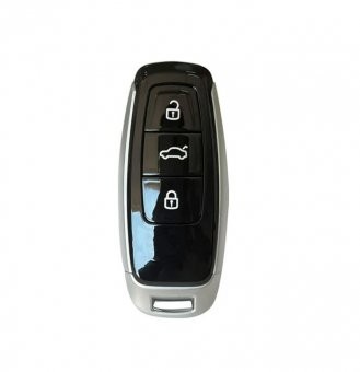 Carcasa cheie Topautochei&amp;reg; compatibila Audi A6 C8 A7 A8 Q8, negru foto