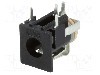 Conector alimentare DC, 34V DC, {{Numarul de pini}} pini, seria {{Seria producatorului}}, 6/1,98mm. LUMBERG - NEB 1 R