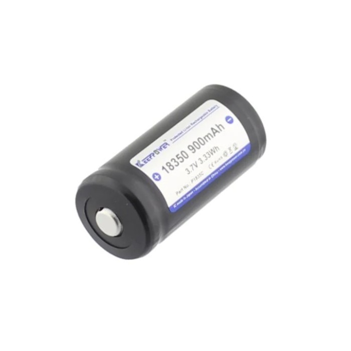 Accu.ind.18350 3.7V 0.9Ah Li-Ion