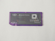 Card memorie SONY Lexar Memory Stick 128 MB foto