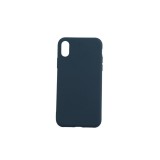 Husa protectie flippy compatibila cu apple iphone xr matte tpu albastru inchis
