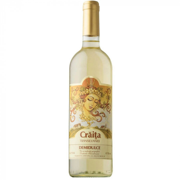 Vin Alb Demidulce Jidvei Craita, 0.75l, Alcool 11%, Vin, Vin Alb, Vin Alb Demidulce, Vin Alb Jidvei, Vin Alb Demidulce Jidvei, Vin Sauvignon Blanc, Vi