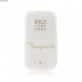 Husa Silicon Ultra Slim Sam Galaxy Young 2 G130 Transparent