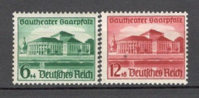 Deutsches Reich.1938 Inaugurarea Teatrului Saarpfalz MD.128 foto