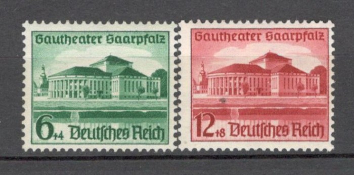 Deutsches Reich.1938 Inaugurarea Teatrului Saarpfalz MD.128