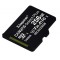 CARD MicroSD KINGSTON, 256 GB, microSDXC, clasa 10, standard UHS-I U3, &quot;SDCS2/256GBSP&quot; (timbru verde 0.03 lei)
