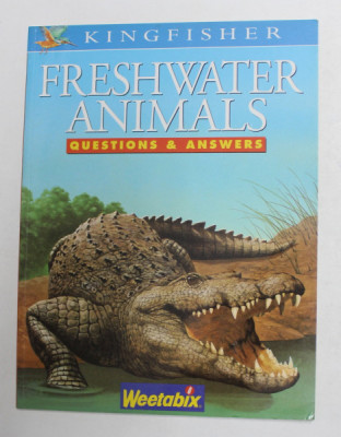 FRESHWATER ANIMALS - QUESTIONS and ANSWERS by MICHAEL CHINERY , illustrated by WAYNE FORD and ERIC ROBSON , 1998 foto