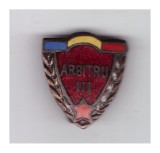 Insigna RPR arbitru III, stare foarte buna