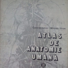 Mircea Ifrim, Gheorghe Niculescu, N. Bareliuc, B. Cerbulescu - Atlas de anatomie umana, vol. II (1984)