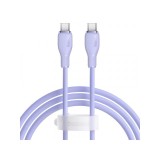 Cablu Date si Incarcare USB-C - USB-C Baseus Pudding 100W 1.2m Mov P10355702511-00