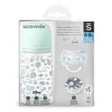 Cumpara ieftin Set pentru bebelusi, Memories, albastru, 3 piese, Suavinex