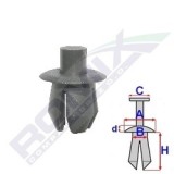 SET CLIPSURI AUTO DE PLASTIC 10 BUC VW OPEL N0385501 Audi, VW, Seat