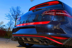 Difuzor VW ABT spoiler prelungire bara spate Volkswagen Golf 7 2012-2016 v3 foto