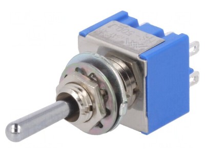 Comutator Basculant DP3T 6A 125VAC foto